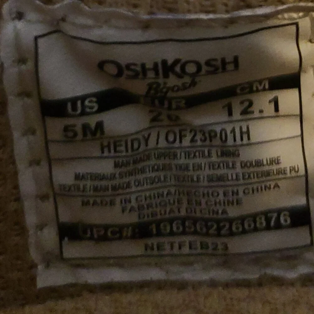 OSH KOSH B'GOSH